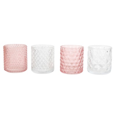 Colorful Decorating Glass Candle Holder Candle Cup