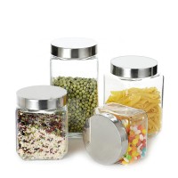 clear glass candy jar / cookie holders / Apothecary Jars