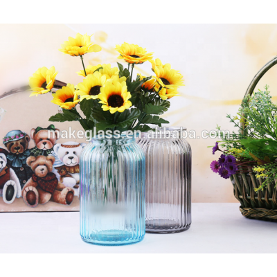 Colored glass vase /flower vase