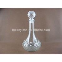 palace-shaped glass wine bottle glass decanter