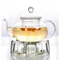 400ml Borosilicate Cheap Glass Teapot On Sale Wholesale