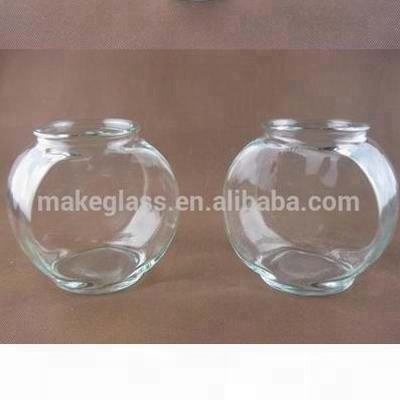 Mini Clear Glass fish bowl 1/4 gallon