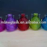 colored glass wasp/bee trap, bee catcher